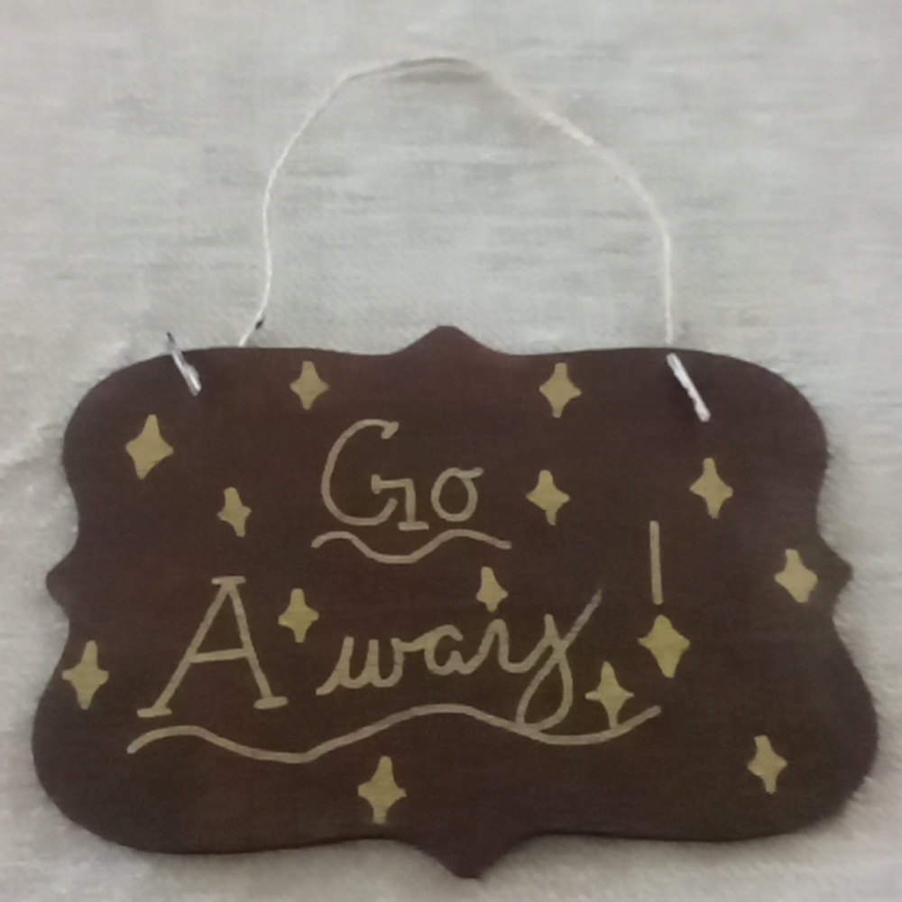 Welcome/Go Away Signs - Picture 3 of 4